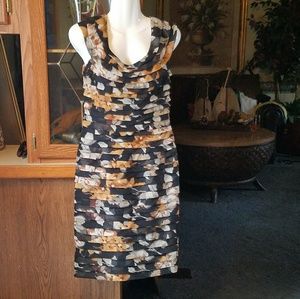 Adrianna Papell tiered dress